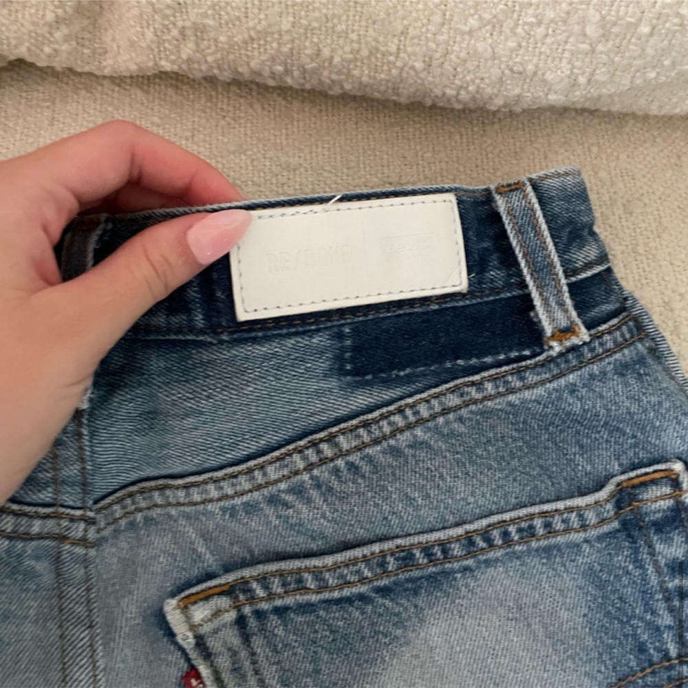 Re/Done Bermuda Shorts Like New - Picture 4 of 4
